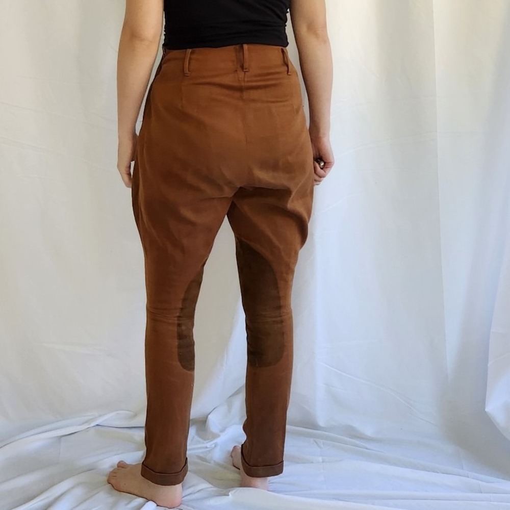 Antique Brown Riding‎ Pants - Picture 3 of 5